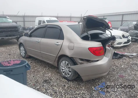 2003 Toyota Corolla Le from USA, damaged, VIN 2T1BR32E93C060653